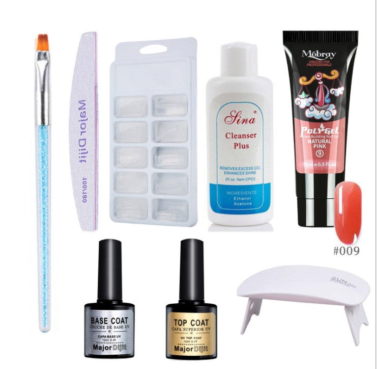 KIT POLYGEL MANICURE ASCIUGATURA RAPIDA