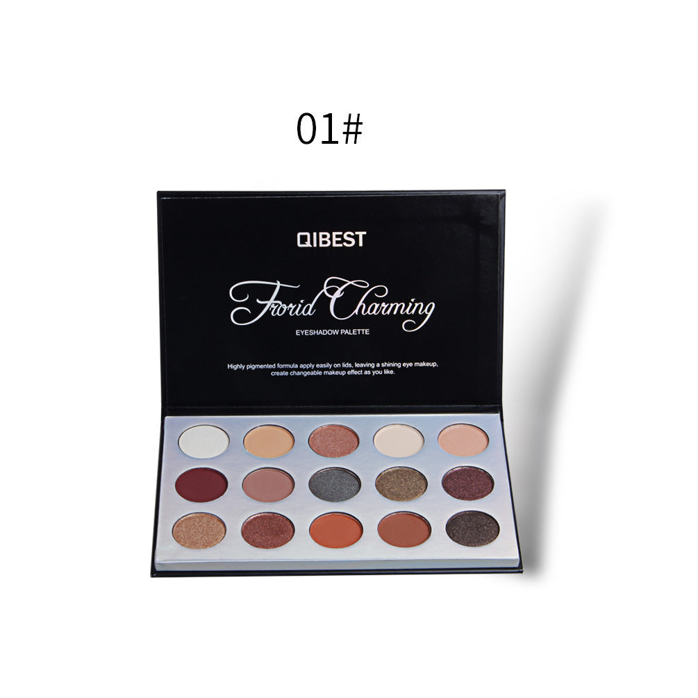 QIBEST PALLETTE DI OMBRETTI 15 COLORI RENAISSANCE