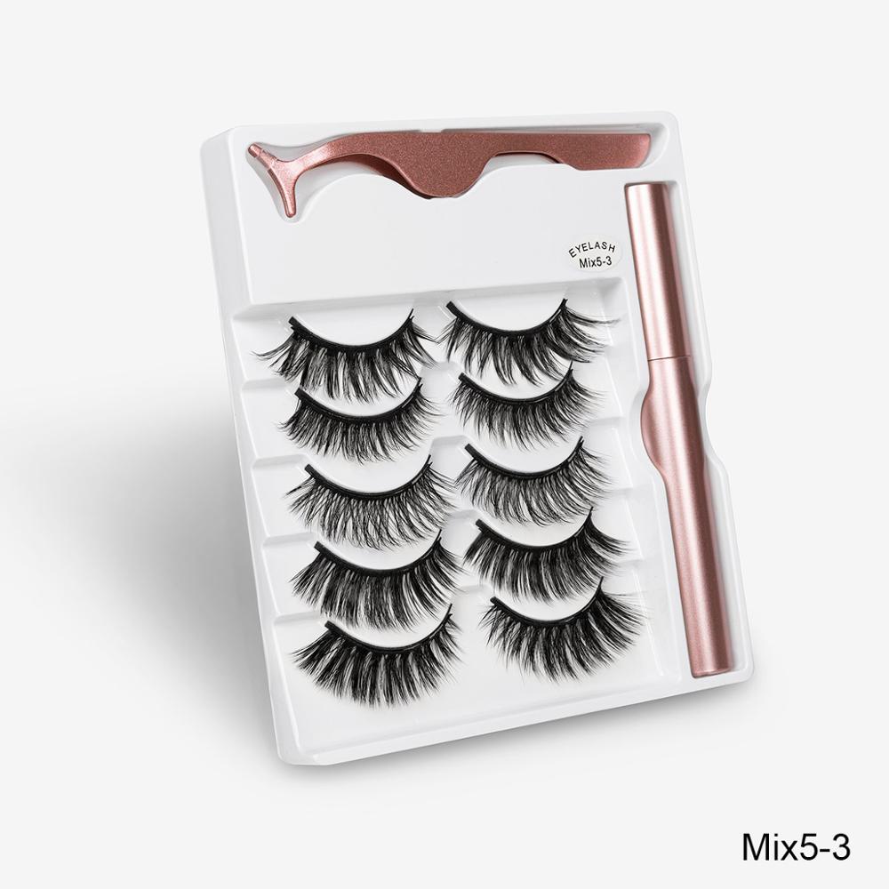 SET CIGLIA MAGNETICHE CON EYELINER E PINZETTA