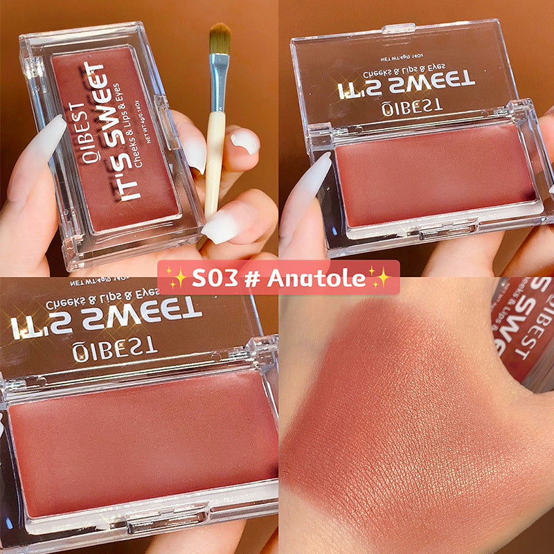QIBEST ROSSETTO OMBRETTO BLUSH 3 IN 1