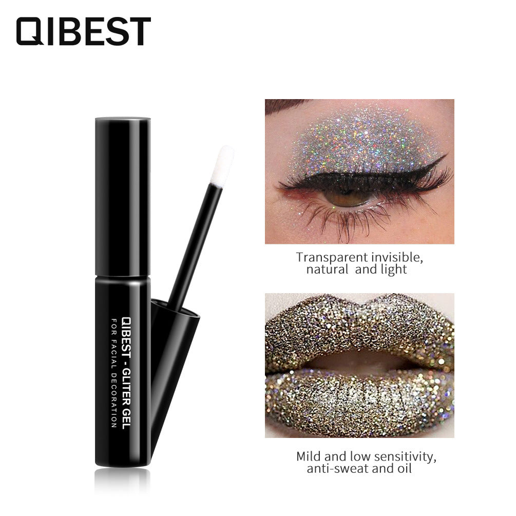 COLLA SPECIALE PER TRUCCO QIBEST PER GLITTER AD ALTA LUMINOSITÀ