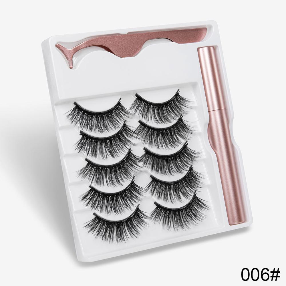 SET CIGLIA MAGNETICHE CON EYELINER E PINZETTA