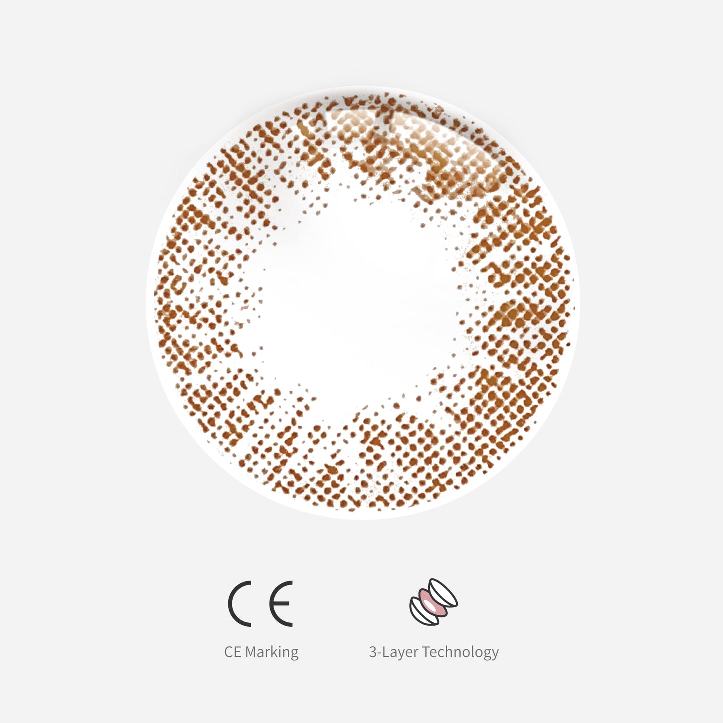 LENTI A CONTATTO CERTIFICATE COLORE AURORA BROWN