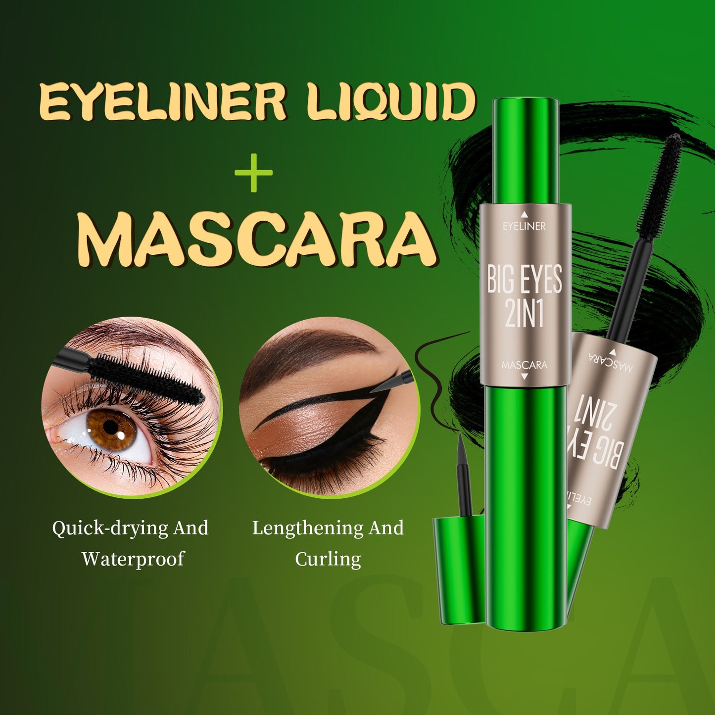 2 IN 1 MASACA + EYELINER