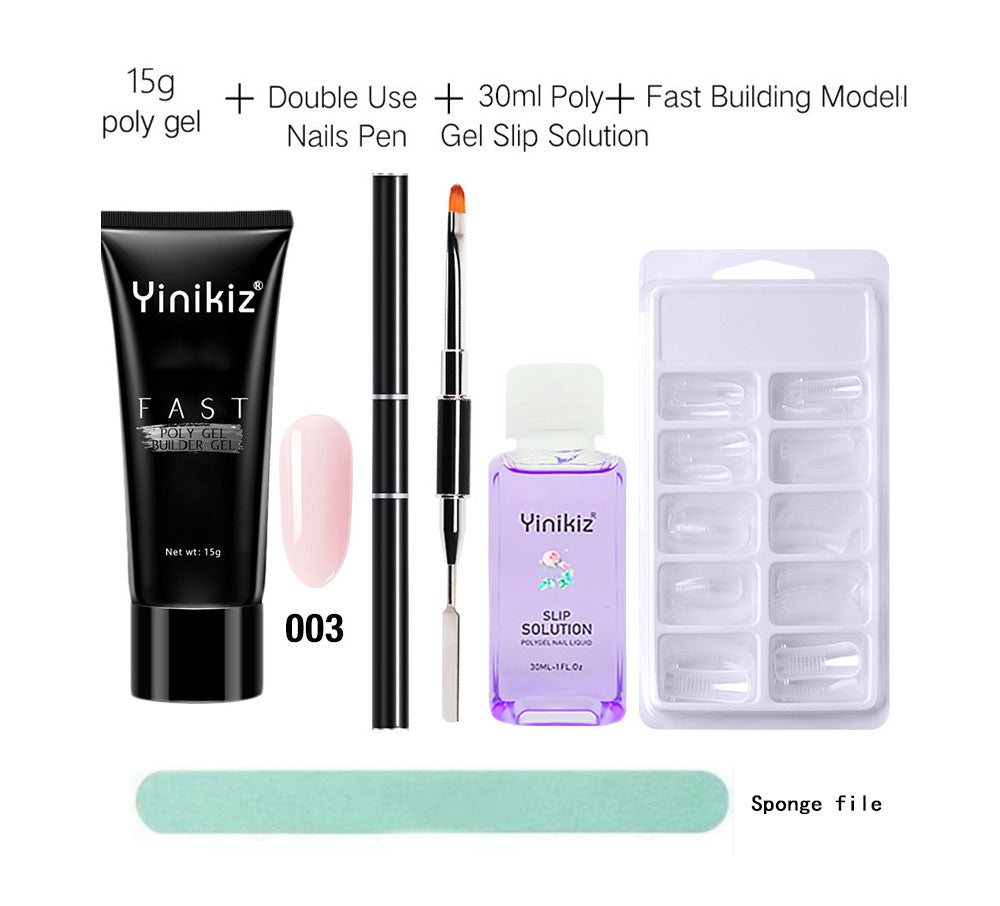 CRYSTAL GEL SET DI UNGHIE POLIGEL