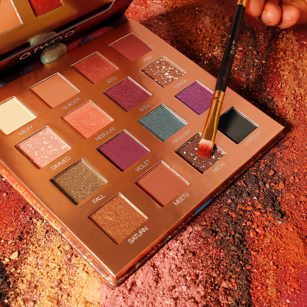 PALETTE DI OMBRETTI 16 COLORI TRUCCO DURATURO