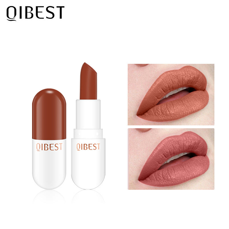 QIBEST MINI CAPSULE ROSSETTO SET VELLUTO OPACO