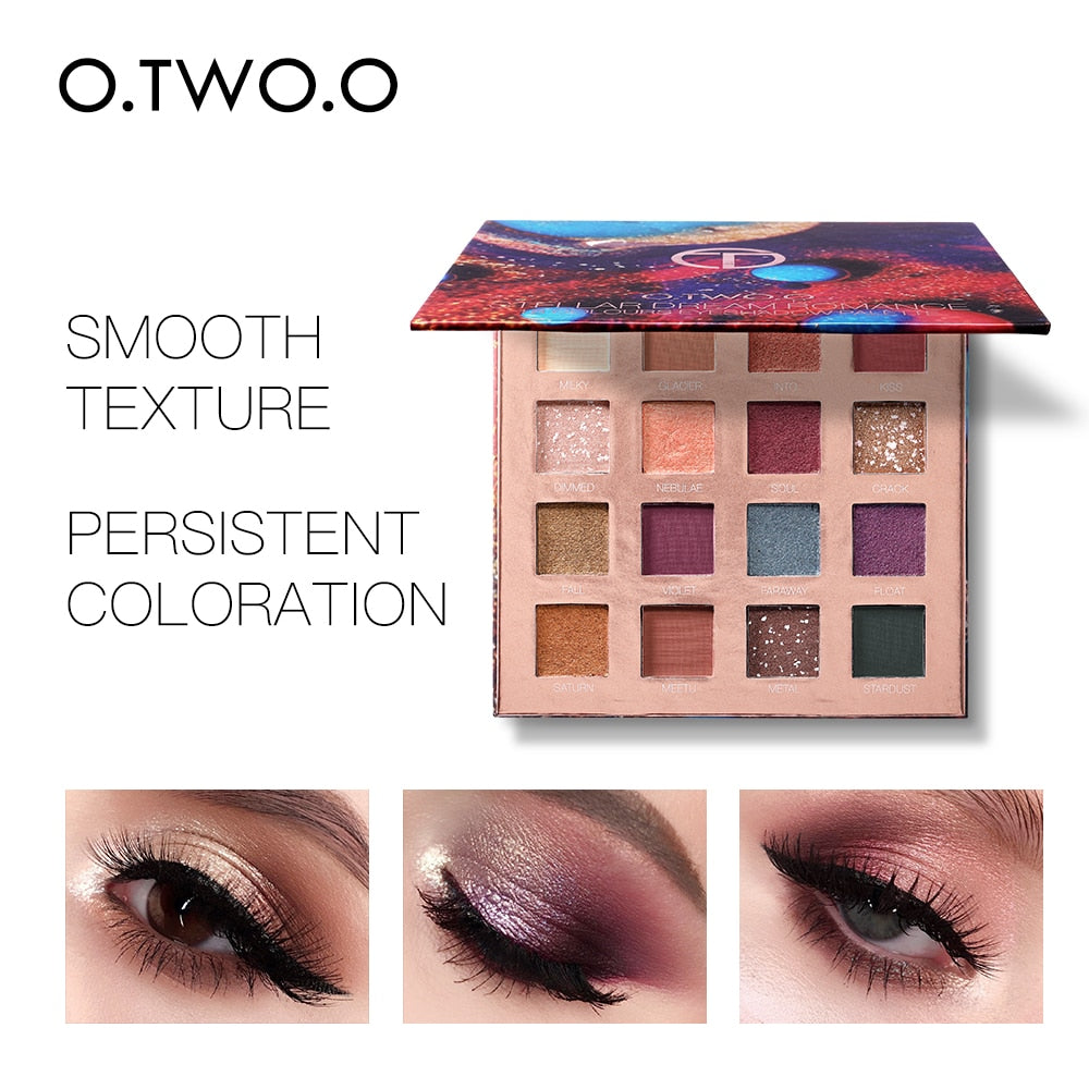 PALETTE DI OMBRETTI 16 COLORI TRUCCO DURATURO