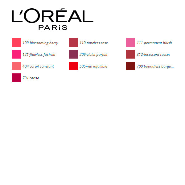 LIPSTICK INFALLIBLE L'OREAL MAKE UP (5,6 ML)