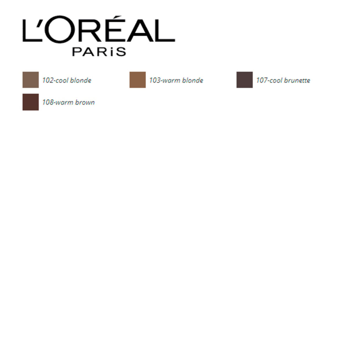 MATITA PER SOPRACCIGLIA HIGH CONTOUS L'OREAL MAKE UP