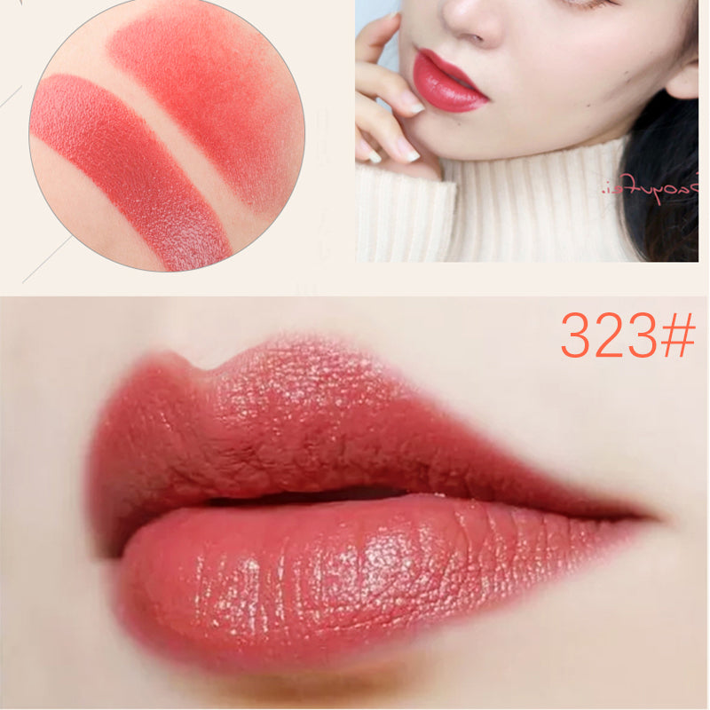 ROSSETTO LUNGA DURATA ELEGANTE ROSSO 6 COLORI OPACO