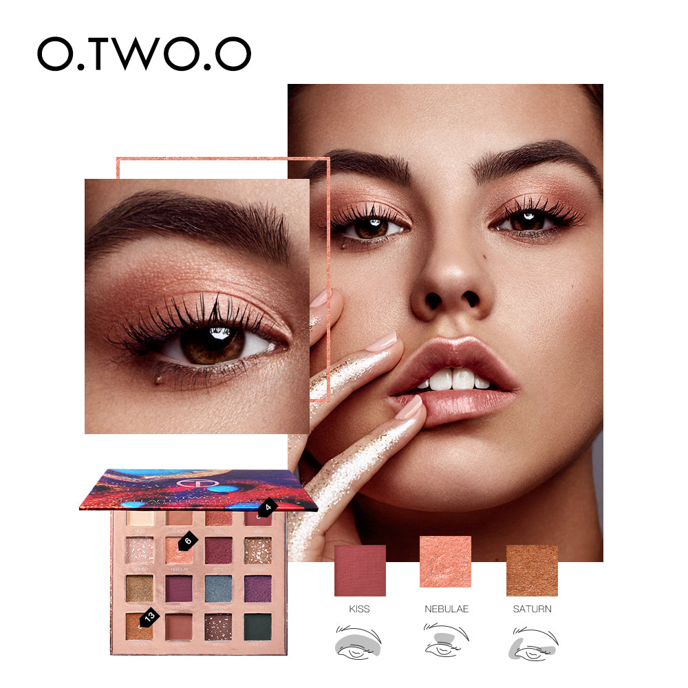 PALETTE DI OMBRETTI 16 COLORI TRUCCO DURATURO