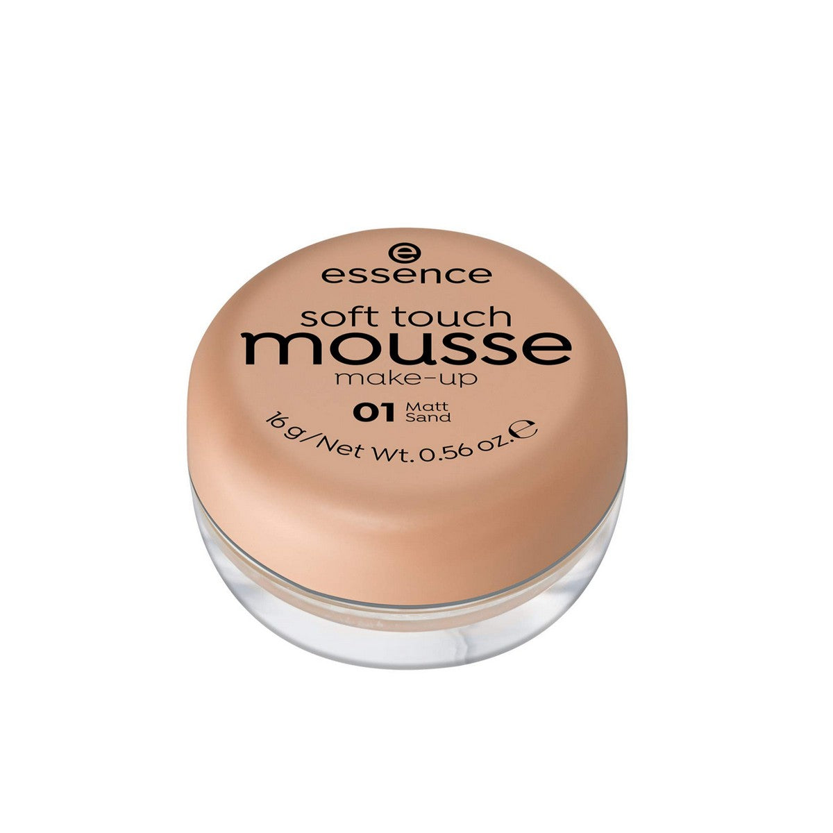 MOUSSE MAKE-UP FONDOTINTA ESSENCE SOFT TOUCH 01-SABBIA OPACA 16 G
