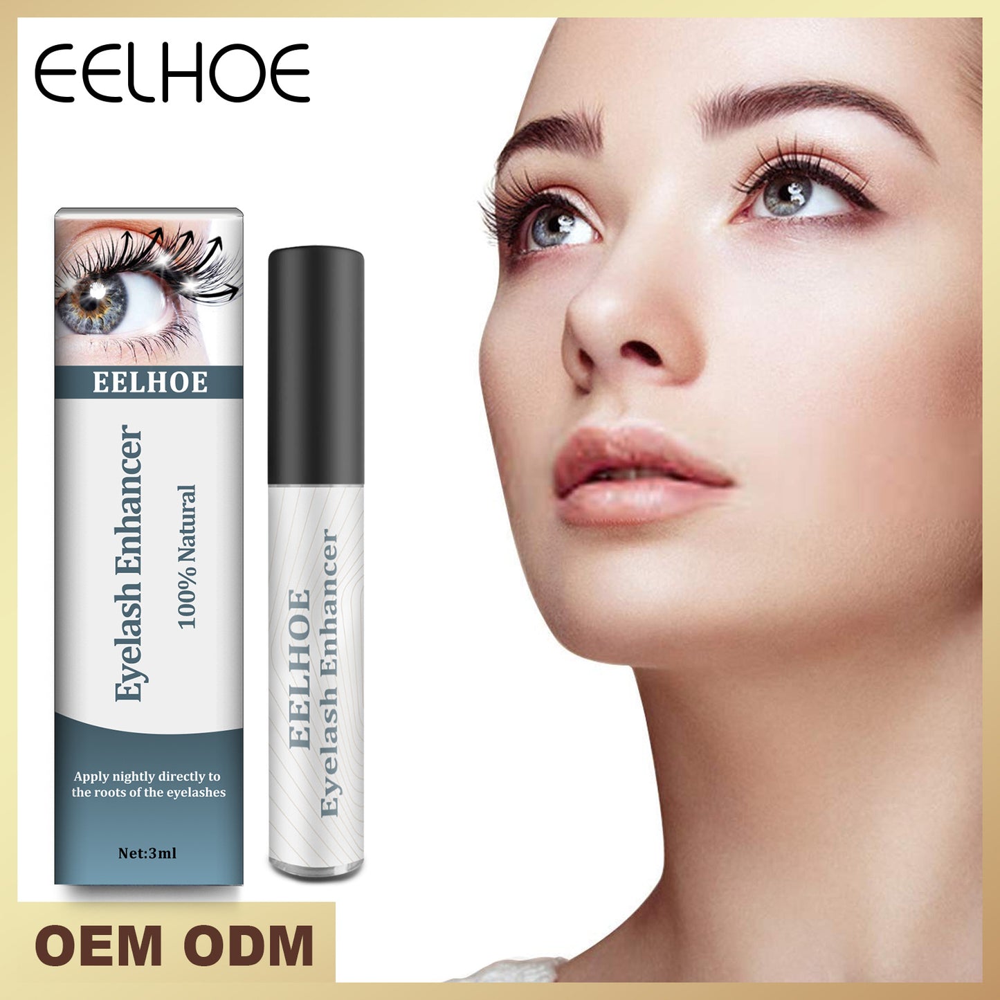 EELHOE MASCARA CIGLIA RICCE NERE