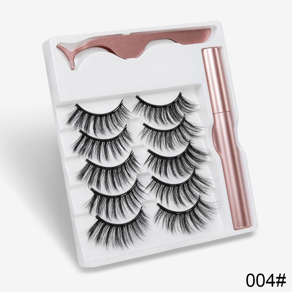 SET CIGLIA MAGNETICHE CON EYELINER E PINZETTA