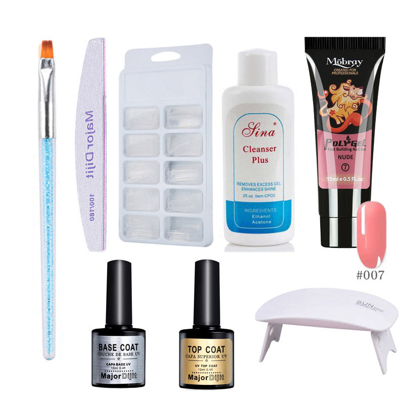 KIT POLYGEL MANICURE ASCIUGATURA RAPIDA