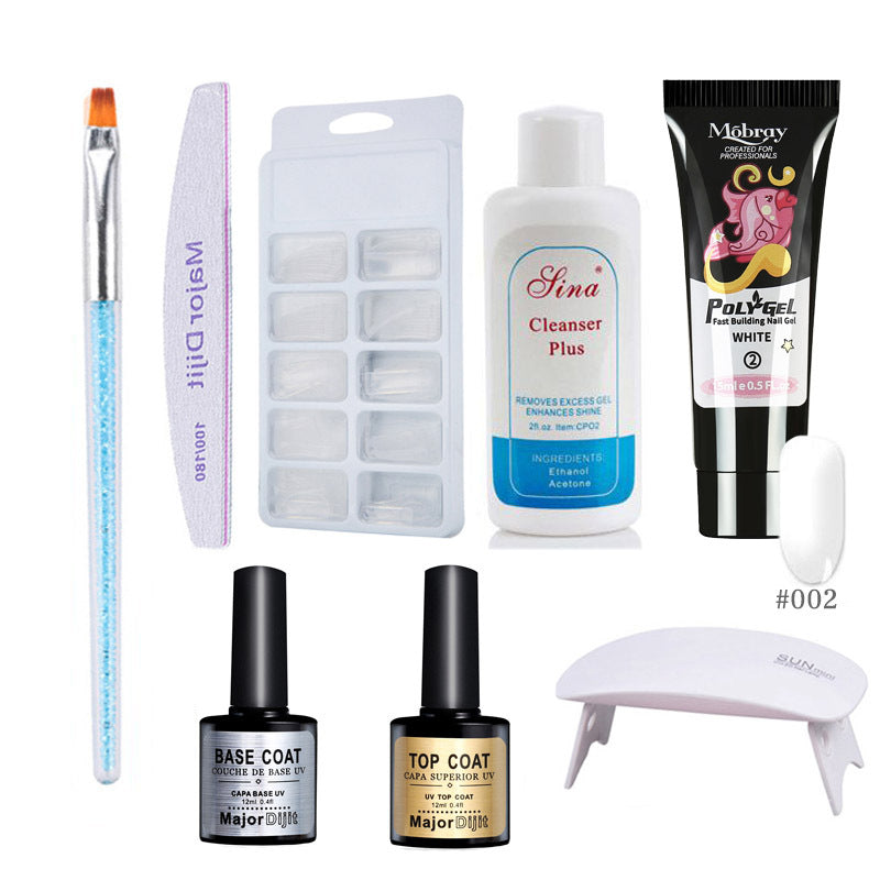 KIT POLYGEL MANICURE ASCIUGATURA RAPIDA