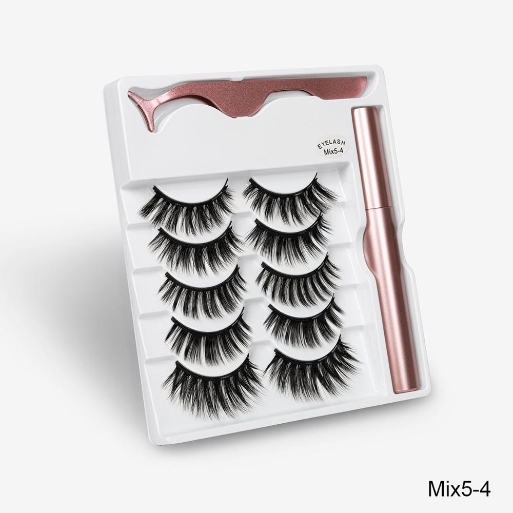 SET CIGLIA MAGNETICHE CON EYELINER E PINZETTA