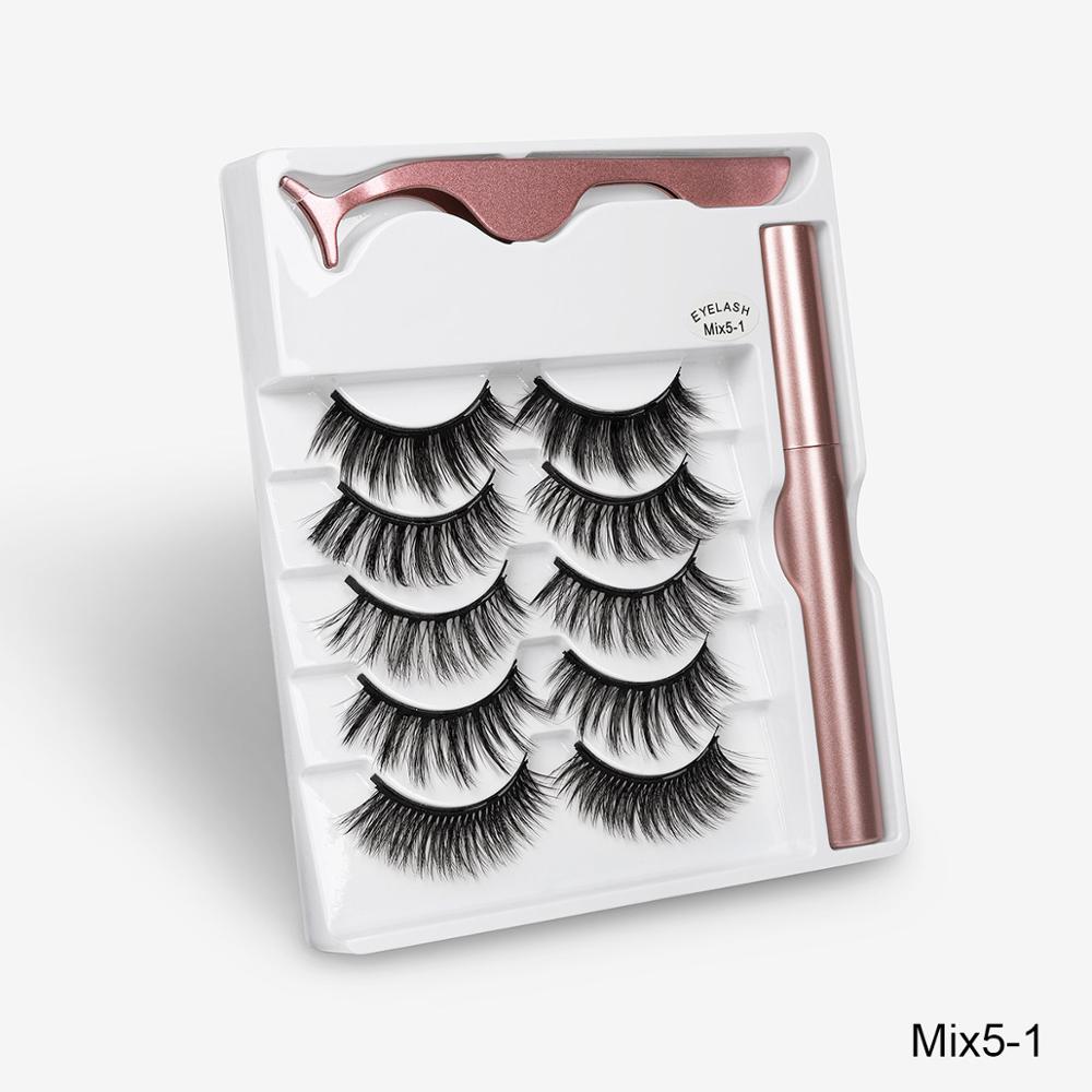 SET CIGLIA MAGNETICHE CON EYELINER E PINZETTA