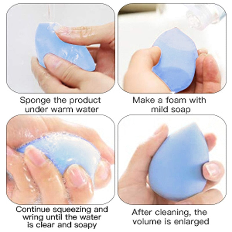 COSMETIC TOOL POOF IN MICROFIBRA PROFESSIONALE