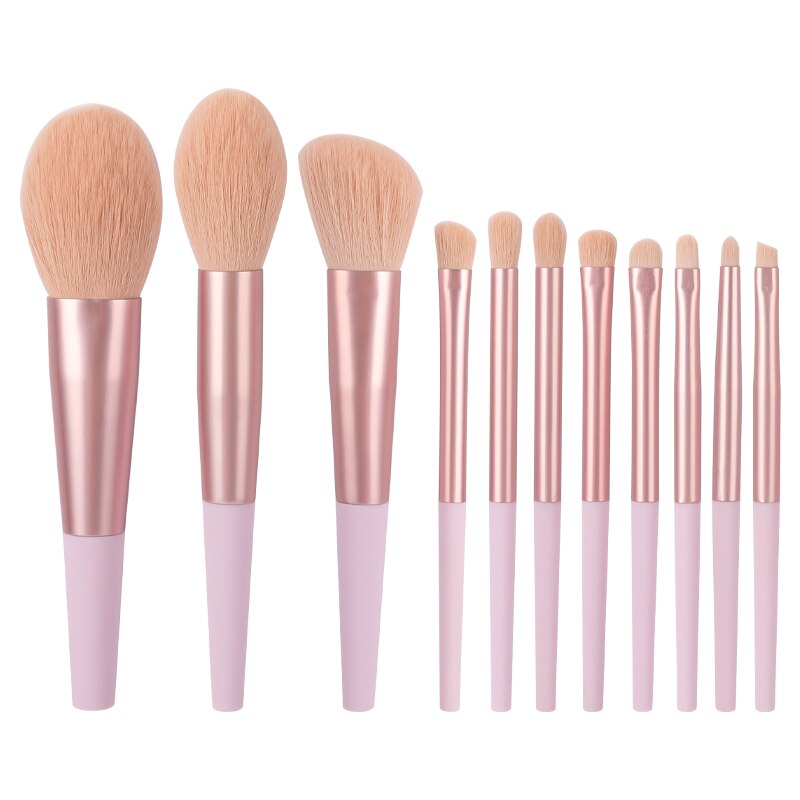 SET 11 PEZZI PENNELLI PER TRUCCO