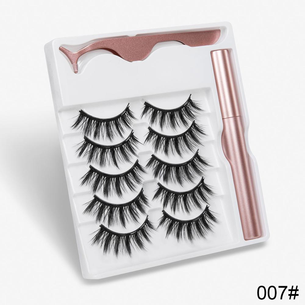 SET CIGLIA MAGNETICHE CON EYELINER E PINZETTA