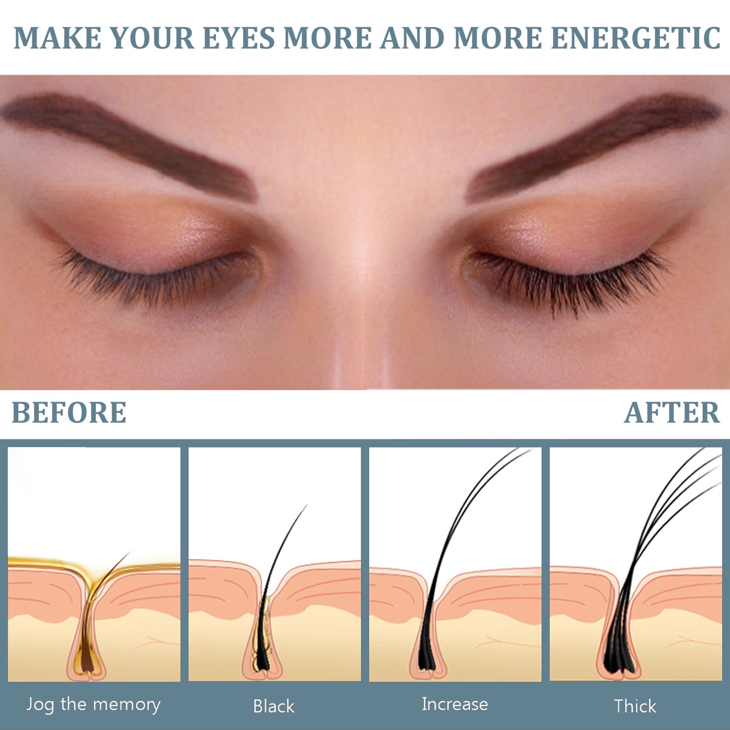 EELHOE MASCARA CIGLIA RICCE NERE