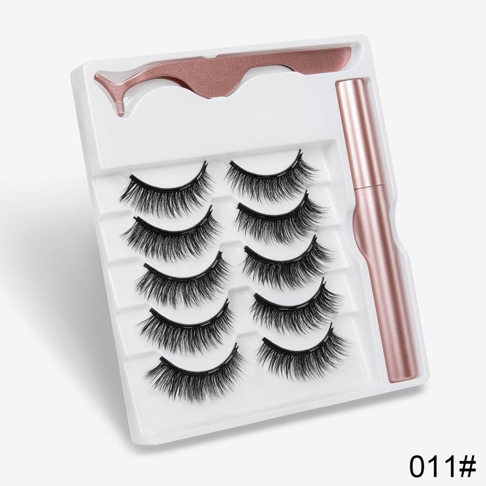 SET CIGLIA MAGNETICHE CON EYELINER E PINZETTA