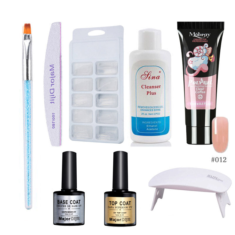KIT POLYGEL MANICURE ASCIUGATURA RAPIDA
