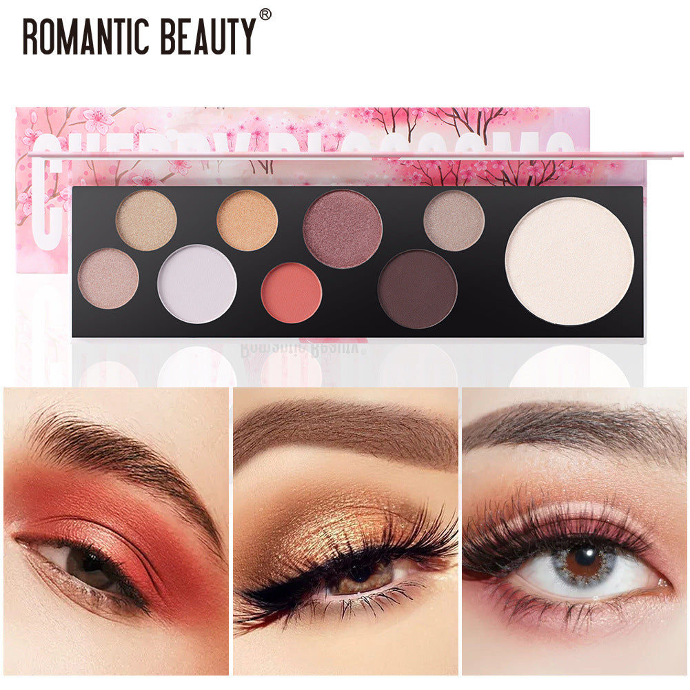 OMBRETTO A 9 COLORI DI ROMANTIC BEAUTY