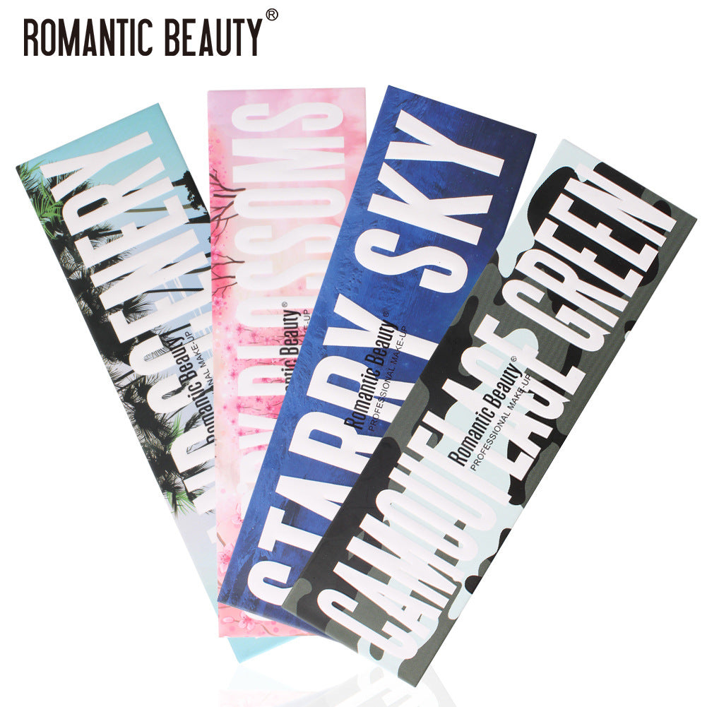 OMBRETTO A 9 COLORI DI ROMANTIC BEAUTY