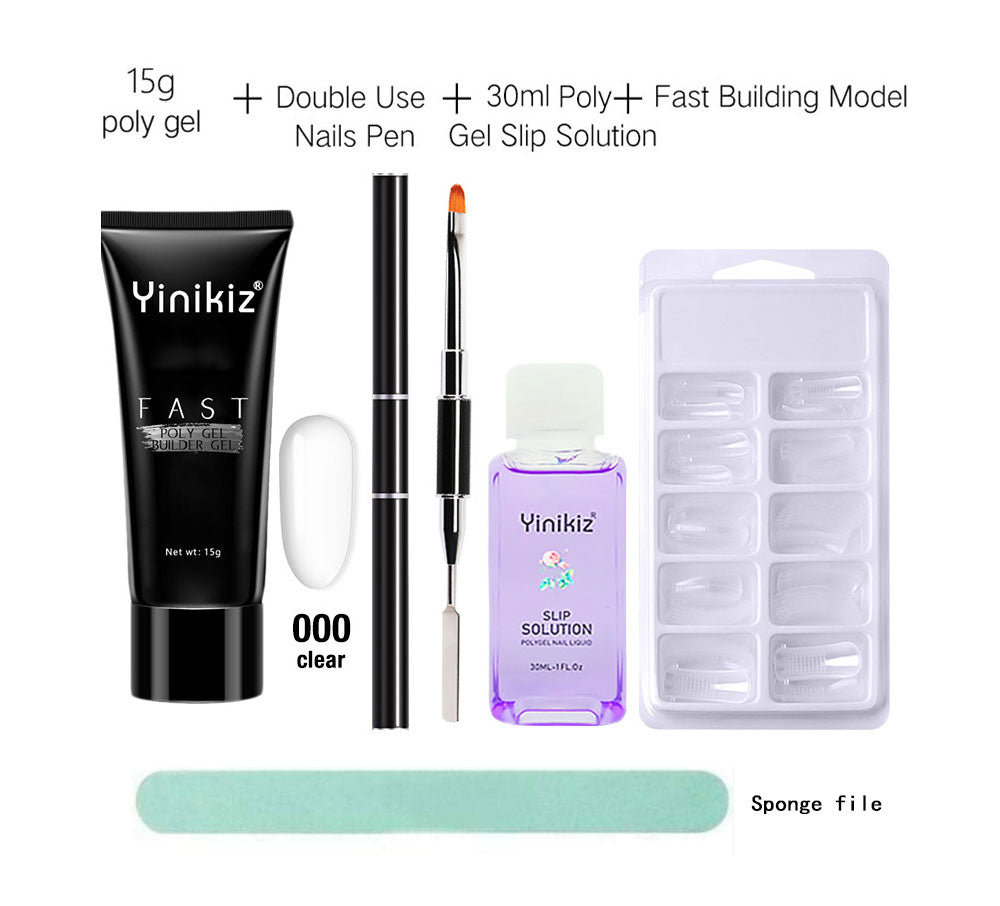 CRYSTAL GEL SET DI UNGHIE POLIGEL