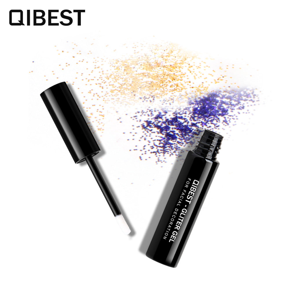 COLLA SPECIALE PER TRUCCO QIBEST PER GLITTER AD ALTA LUMINOSITÀ
