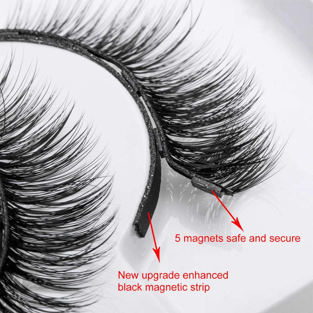 SET CIGLIA MAGNETICHE CON EYELINER E PINZETTA