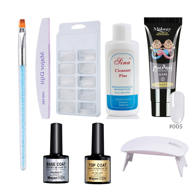 KIT POLYGEL MANICURE ASCIUGATURA RAPIDA