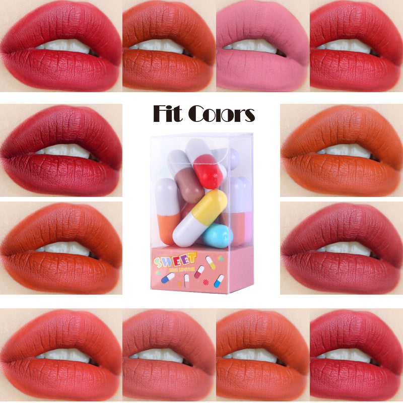 FIT COLORS ROSSETTO OPACO MINI PILL DA 12 COLORI