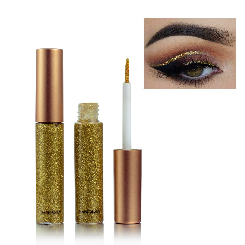 SET DI EYELINER LIQUIDI CON GLITTER HANDAIYAN