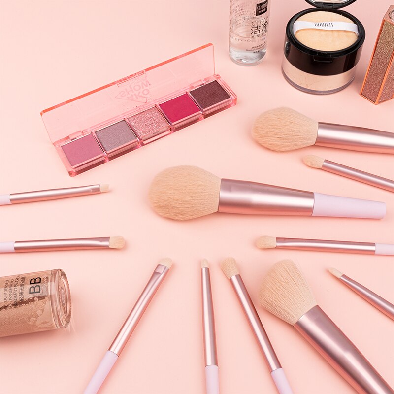 SET 11 PEZZI PENNELLI PER TRUCCO