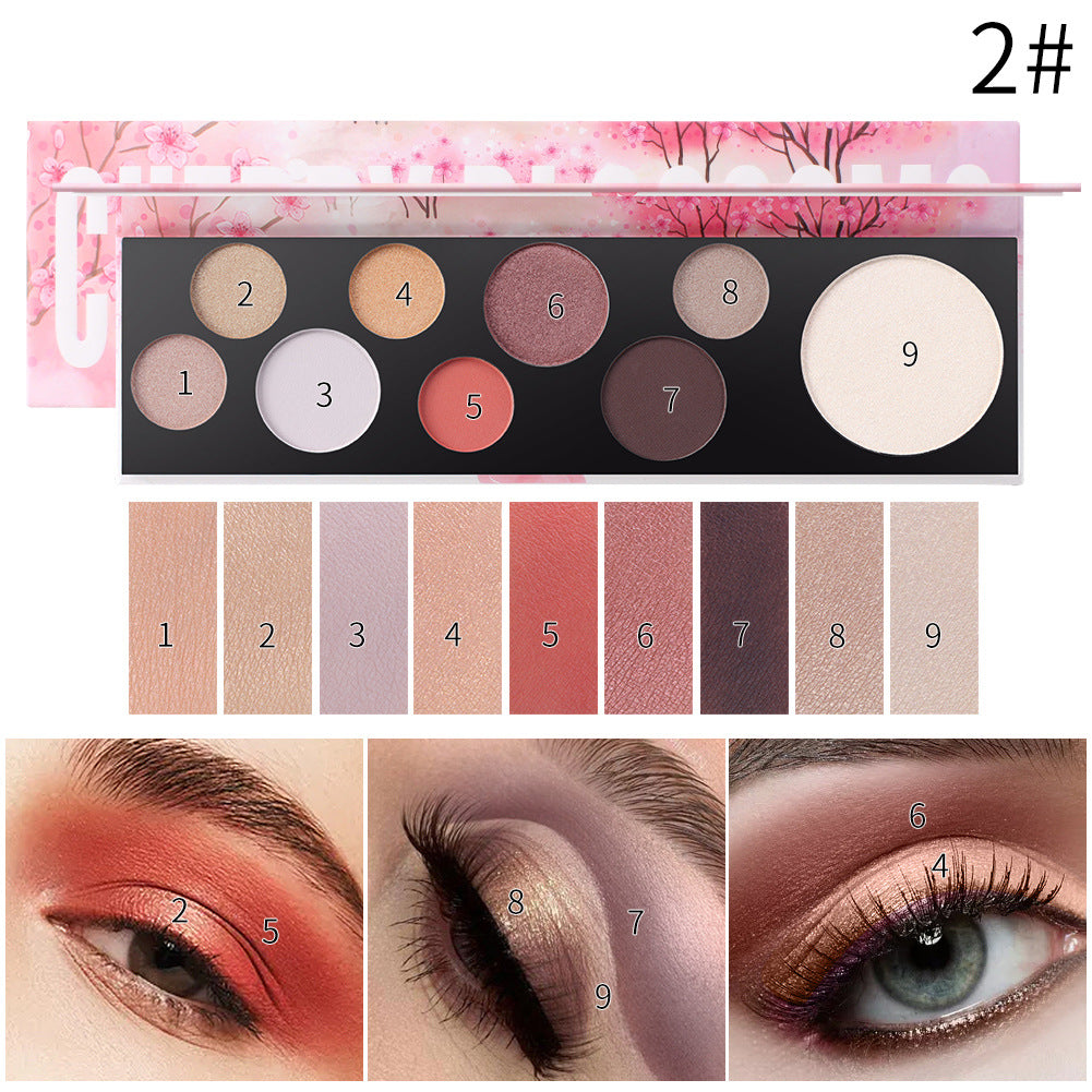 OMBRETTO A 9 COLORI DI ROMANTIC BEAUTY