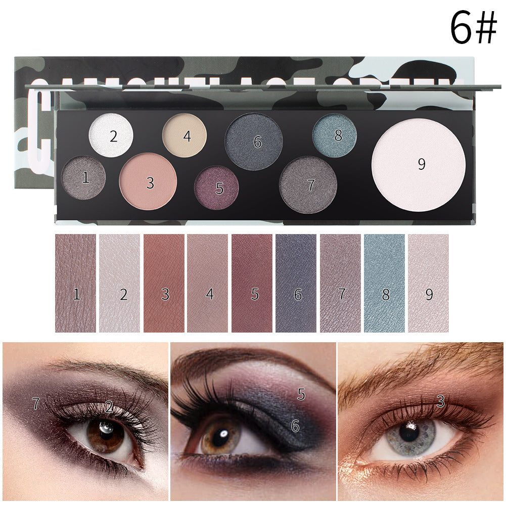 OMBRETTO A 9 COLORI DI ROMANTIC BEAUTY