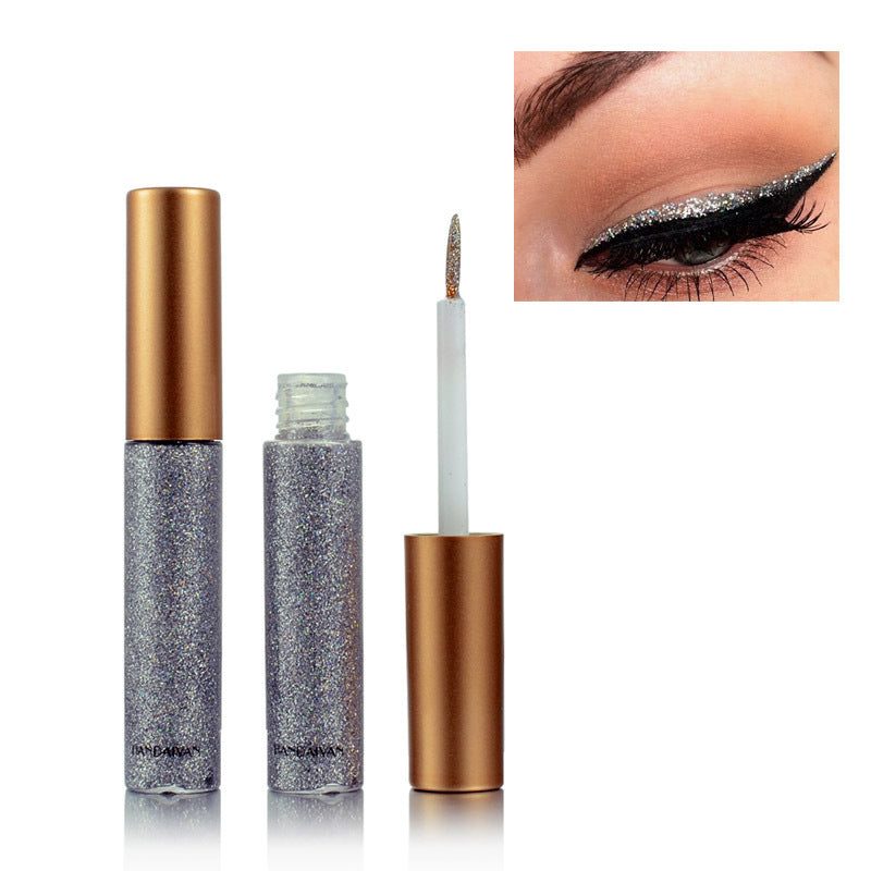 SET DI EYELINER LIQUIDI CON GLITTER HANDAIYAN