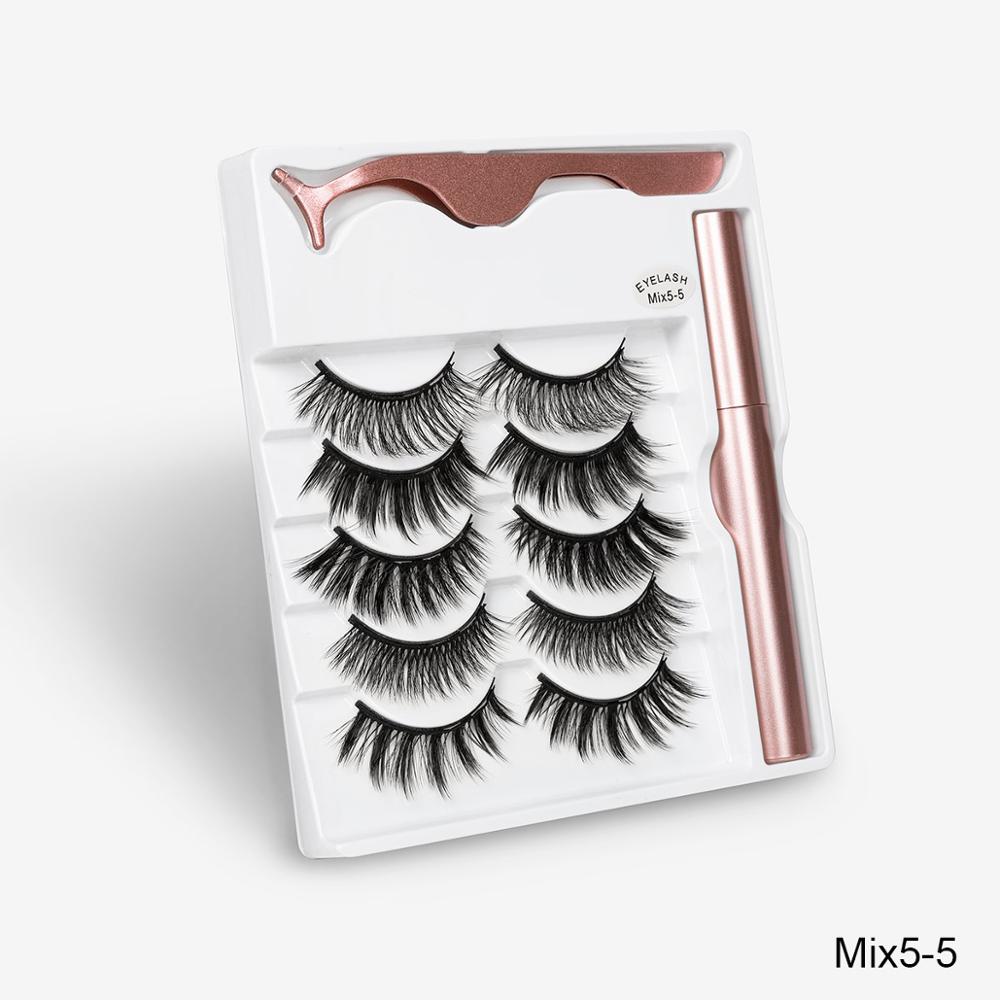 SET CIGLIA MAGNETICHE CON EYELINER E PINZETTA