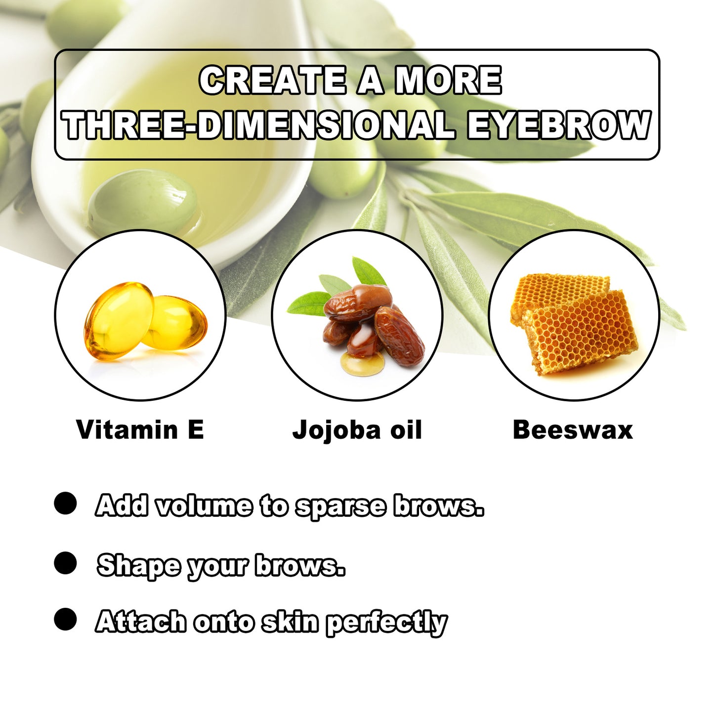 EELHOE SAPONE PER LO STYLING IN CREMA PER SOPRACCIGLIA