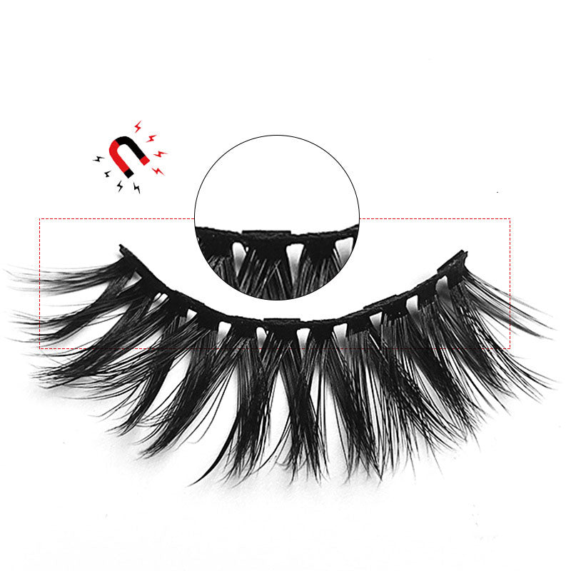 CIGLIA FINTE MAGNETICHE 5 PAIA DI CIGLIA + 2 EYELINER LIQUIDO