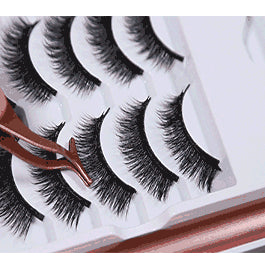 SET CIGLIA MAGNETICHE CON EYELINER E PINZETTA