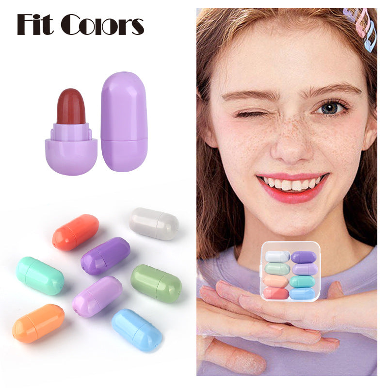 FIT COLORS ROSSETTO PICCOLO CHEWING GUM DA 8 COLORI