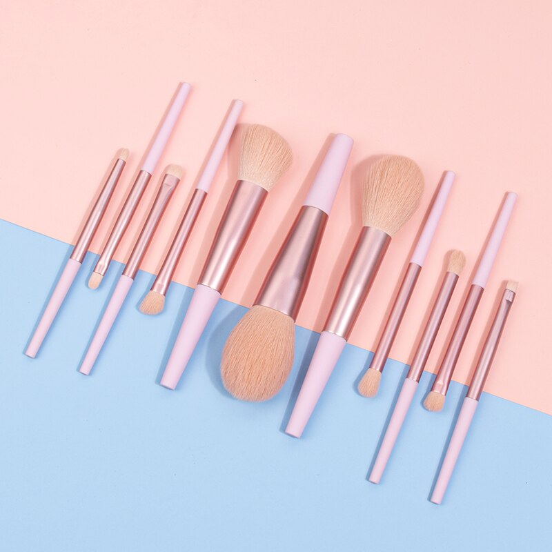 SET 11 PEZZI PENNELLI PER TRUCCO