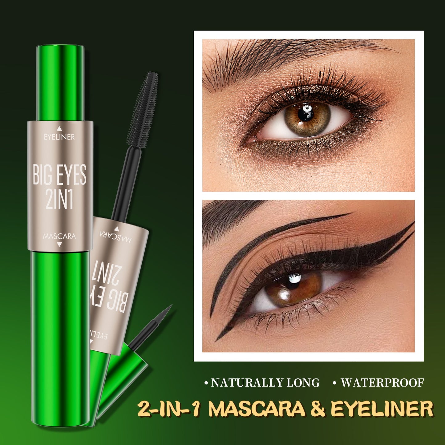 2 IN 1 MASACA + EYELINER