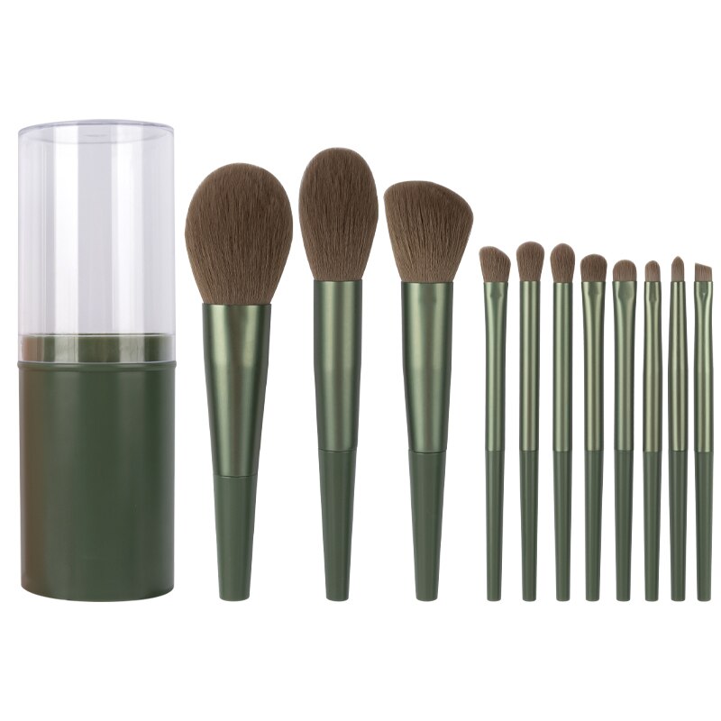 SET 11 PEZZI PENNELLI PER TRUCCO