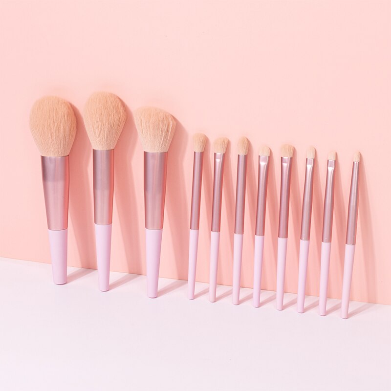 SET 11 PEZZI PENNELLI PER TRUCCO